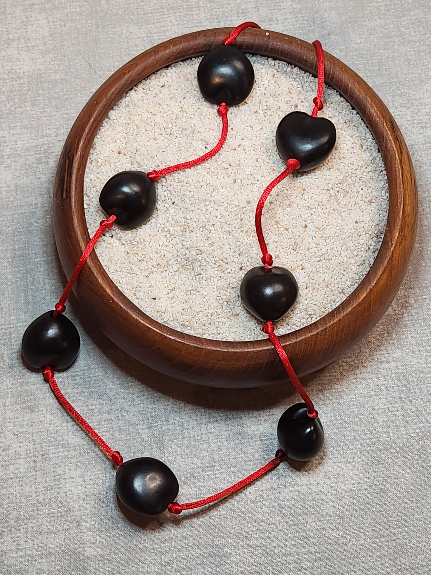 Black Kukui Necklace
