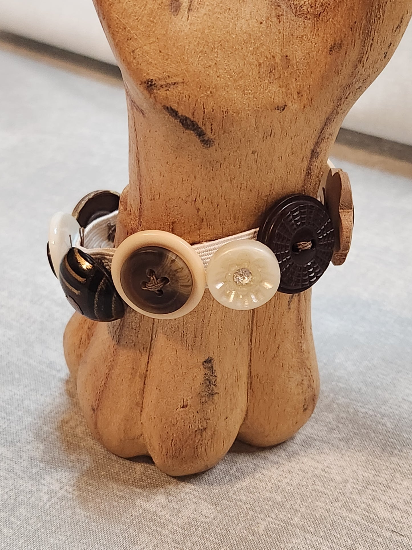 Buttoned Up Bracelet