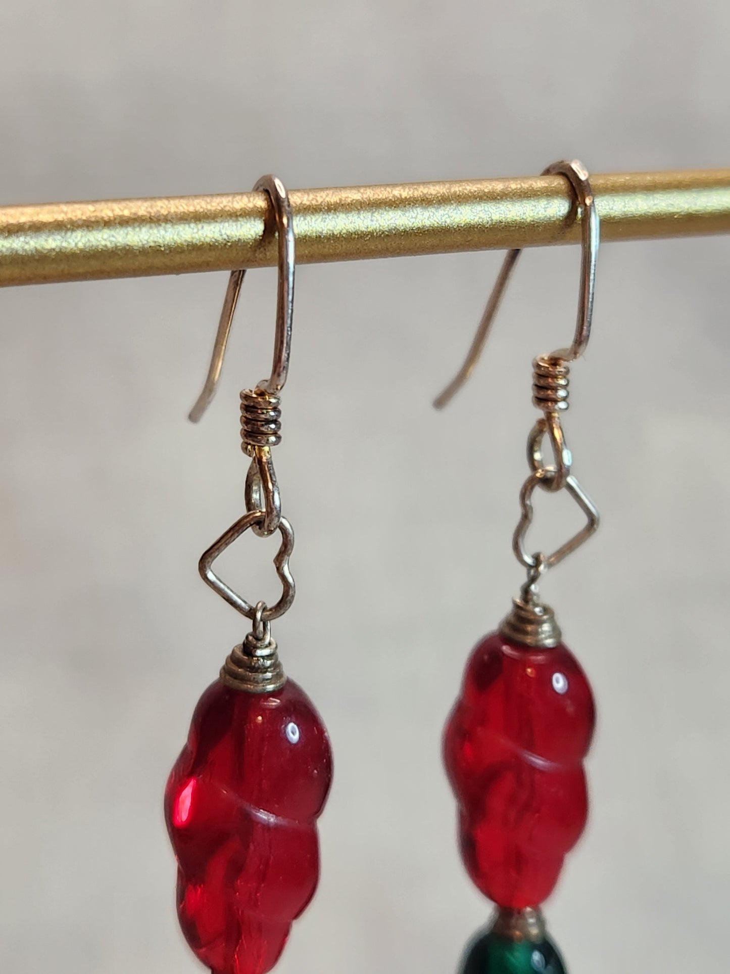 Christmas Light Earrings