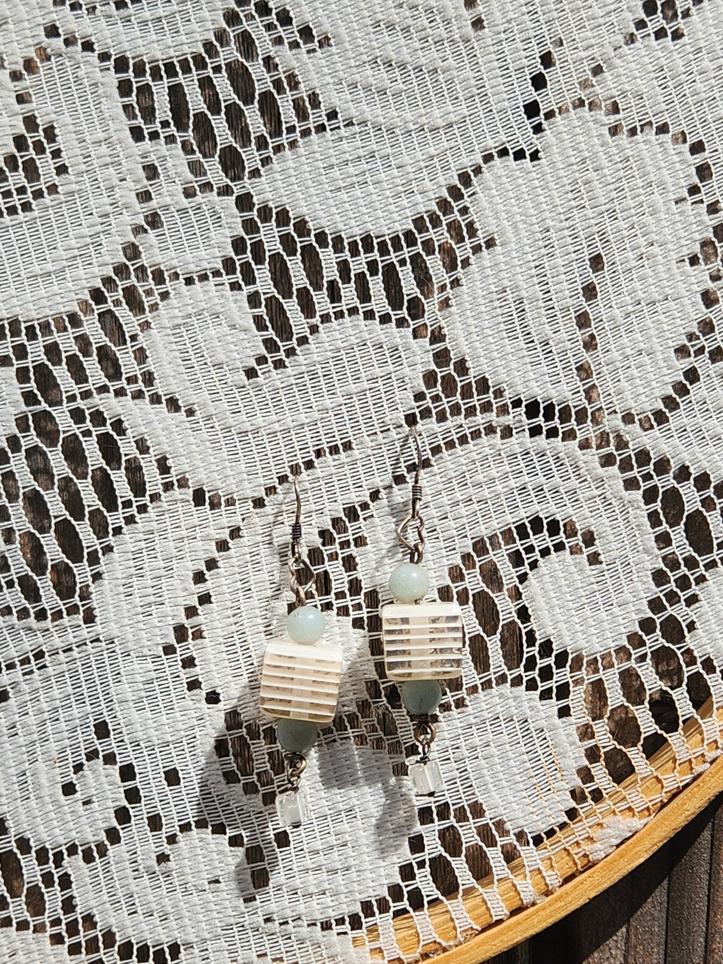 Vintage Lace Earring Display