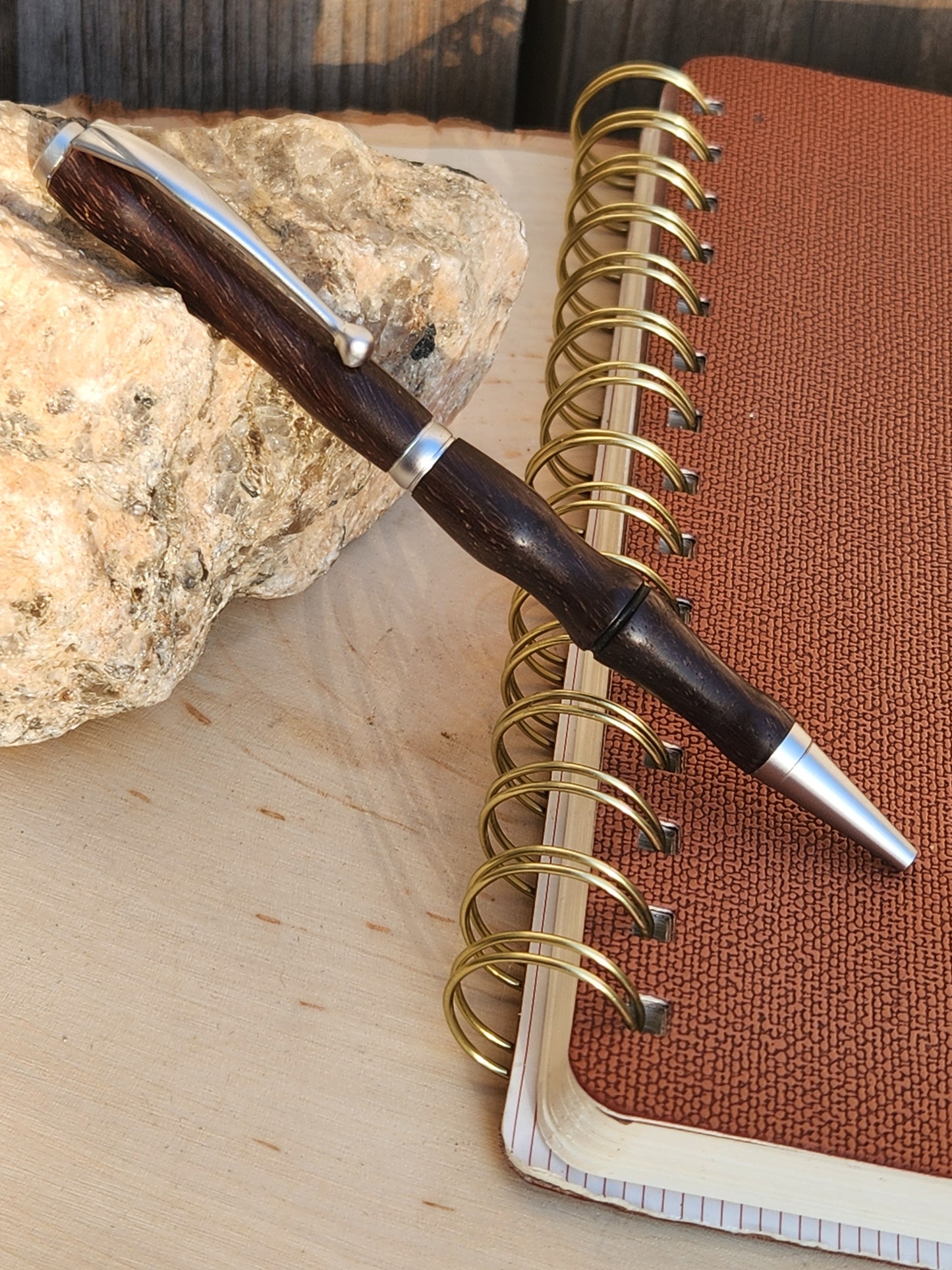 Walnut Slim Line Twist Pen