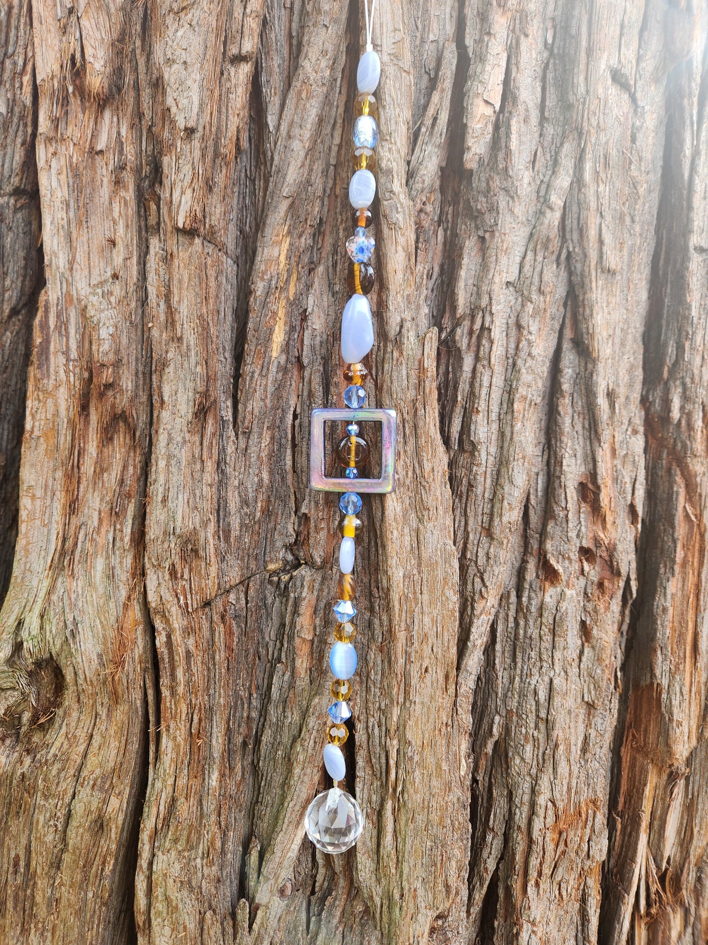 Lilac & Bronze Suncatcher