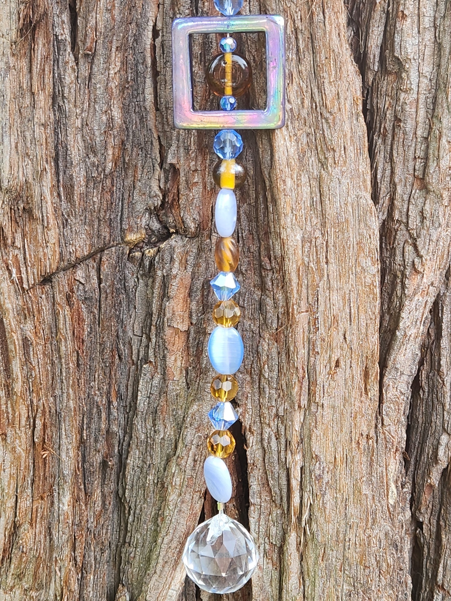 Lilac & Bronze Suncatcher