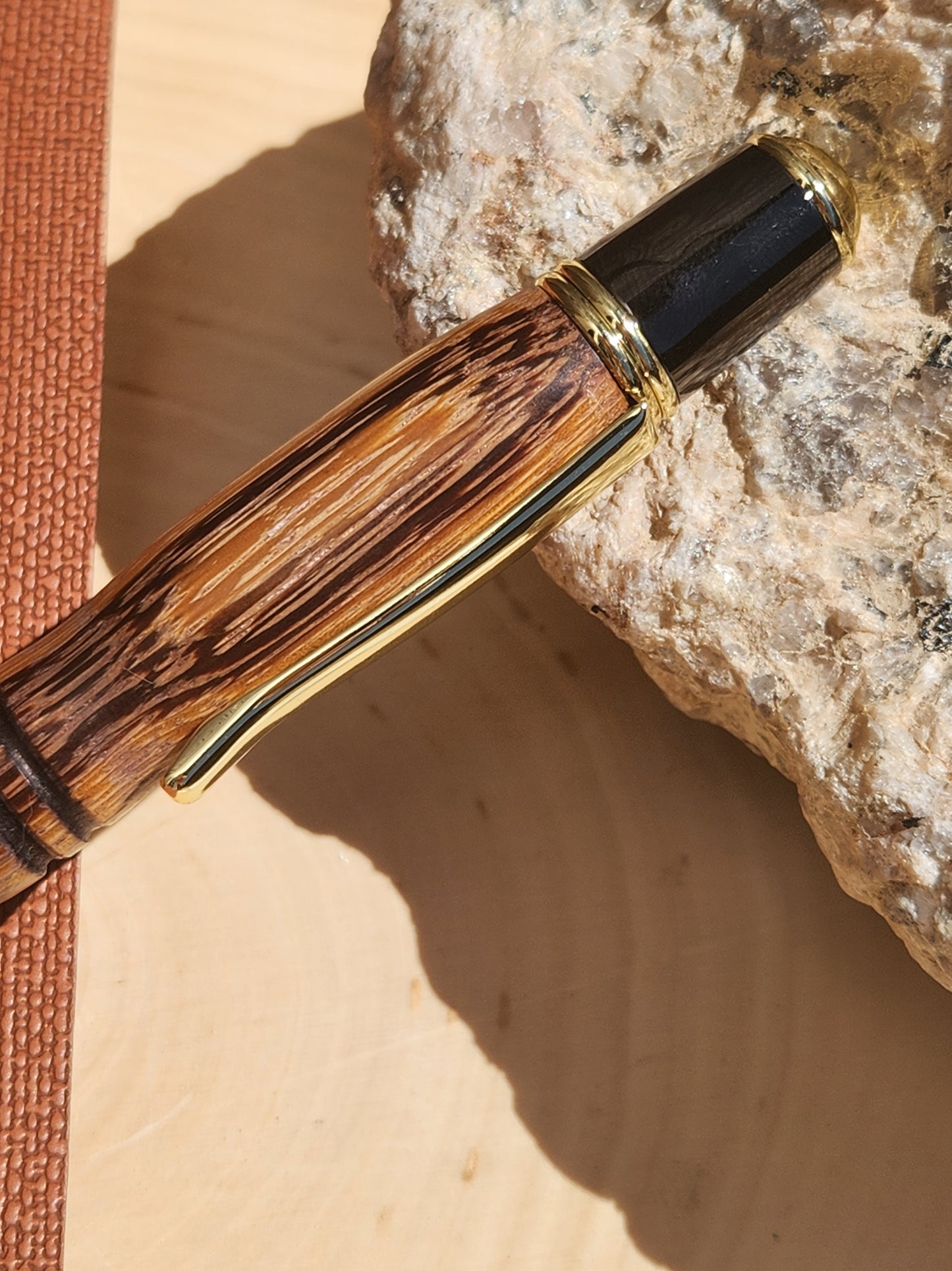 Zebra Wood Gatsby Grande Twist Pen