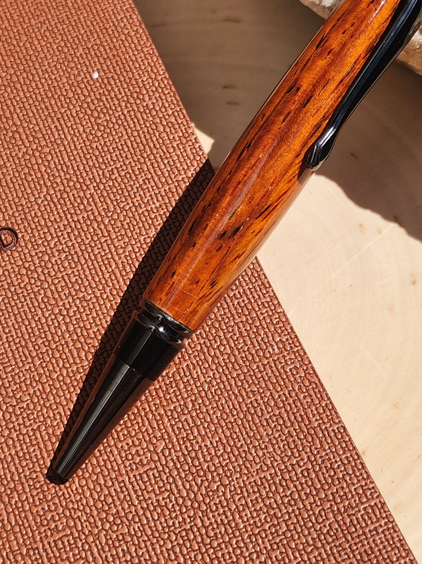 Cocobolo Wood Executive Twist Pen (Gunmetal)