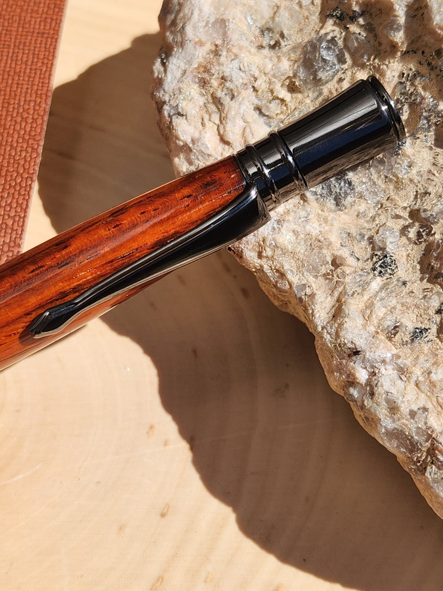 Cocobolo Wood Executive Twist Pen (Gunmetal)