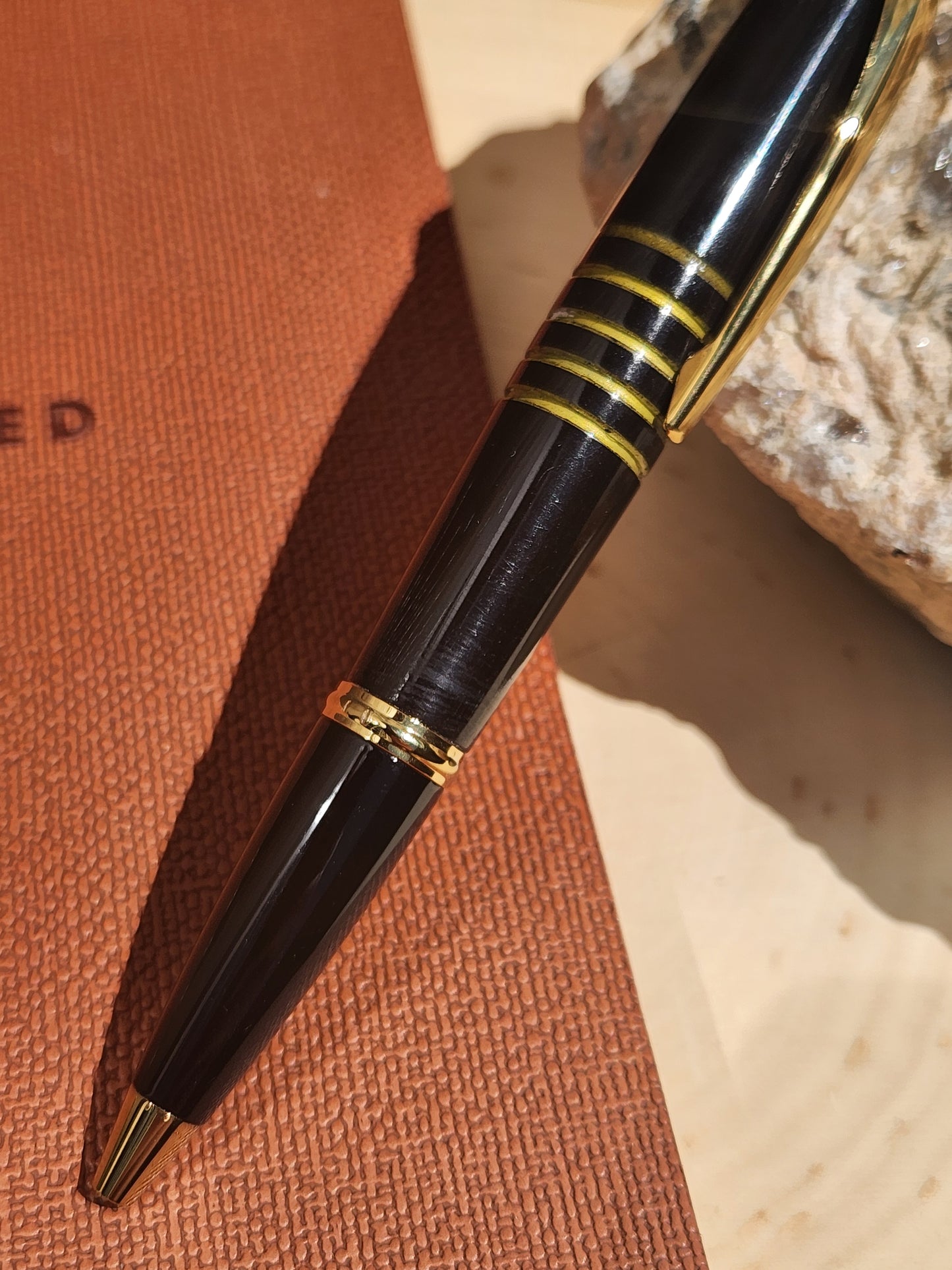 Gaboon Ebony Wood Compson Click Pen