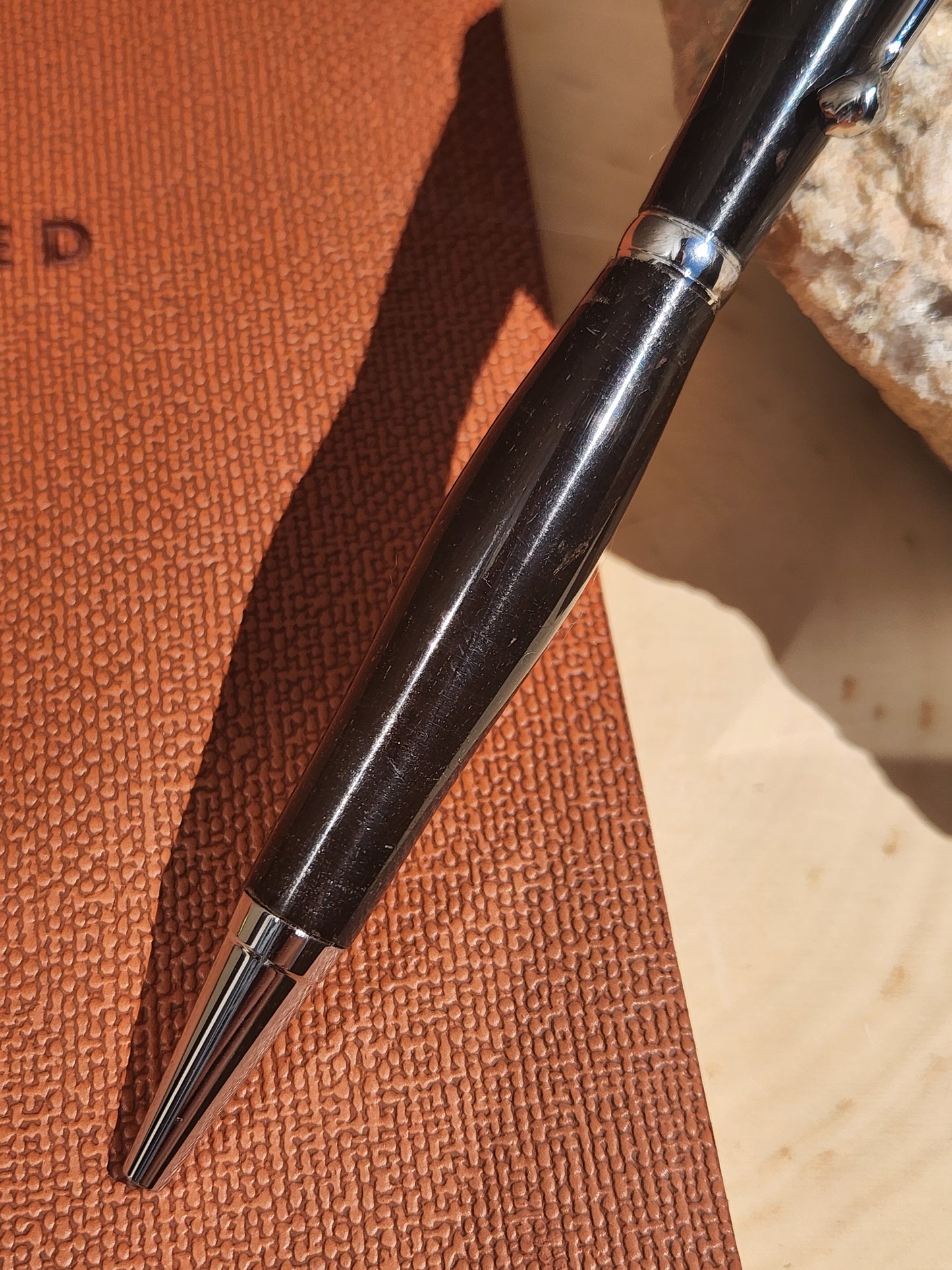 Gaboon Ebony Wood Slim Line Twist Pen