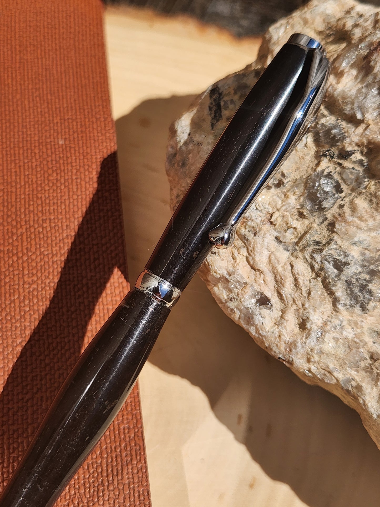 Gaboon Ebony Wood Slim Line Twist Pen