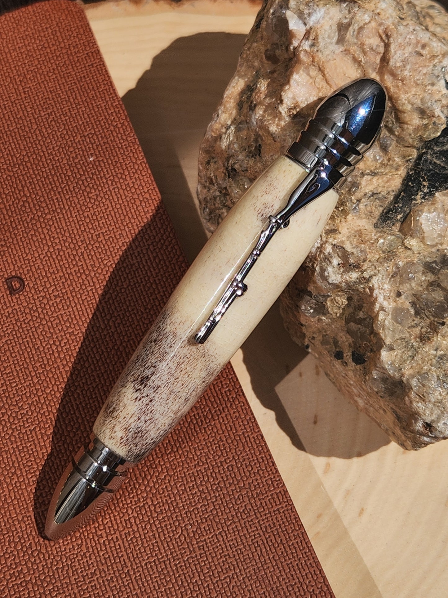 Civil War Antler Twist Pen