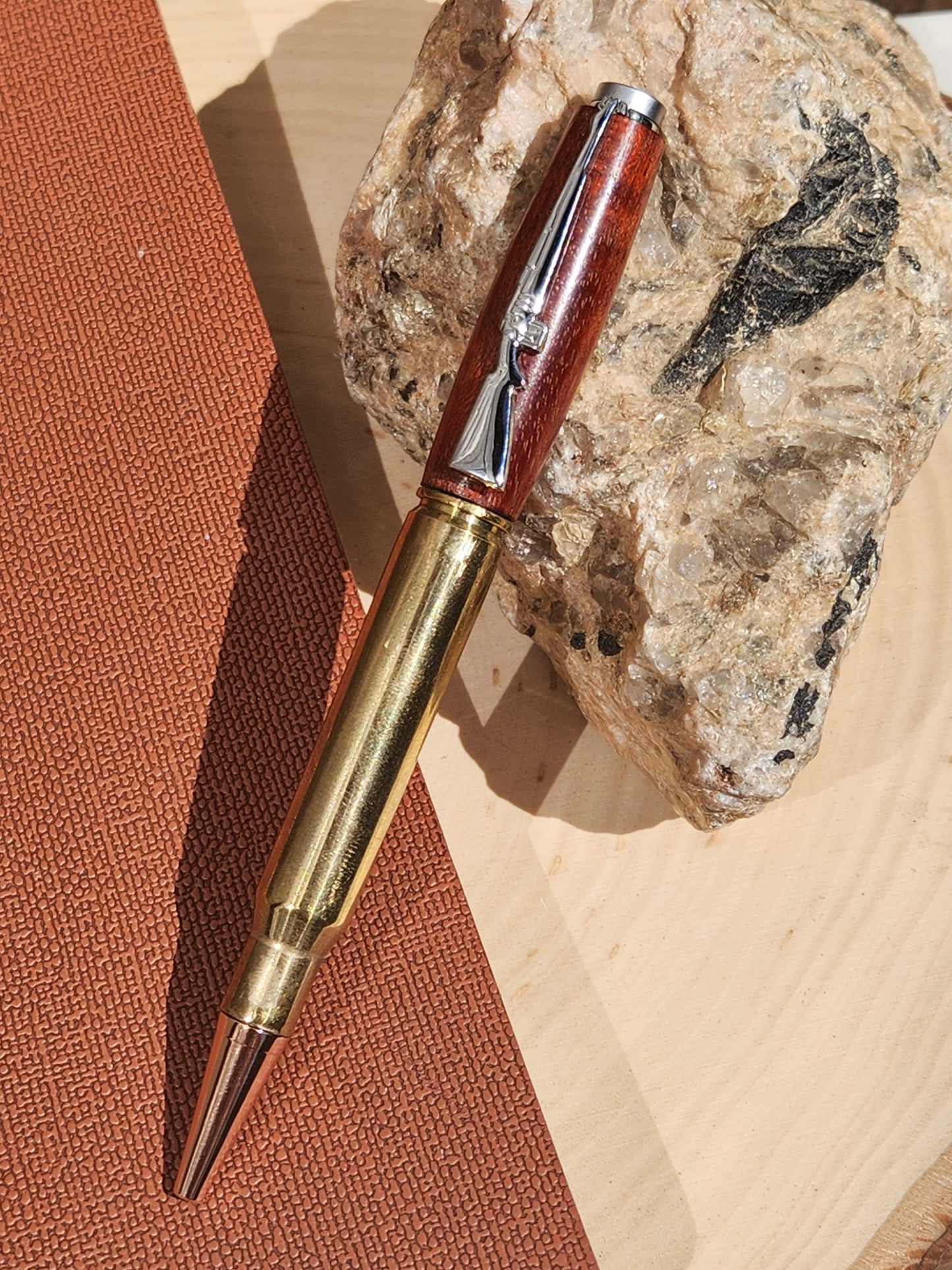 30.06 & Bobinga Wood Modified Twist Pen