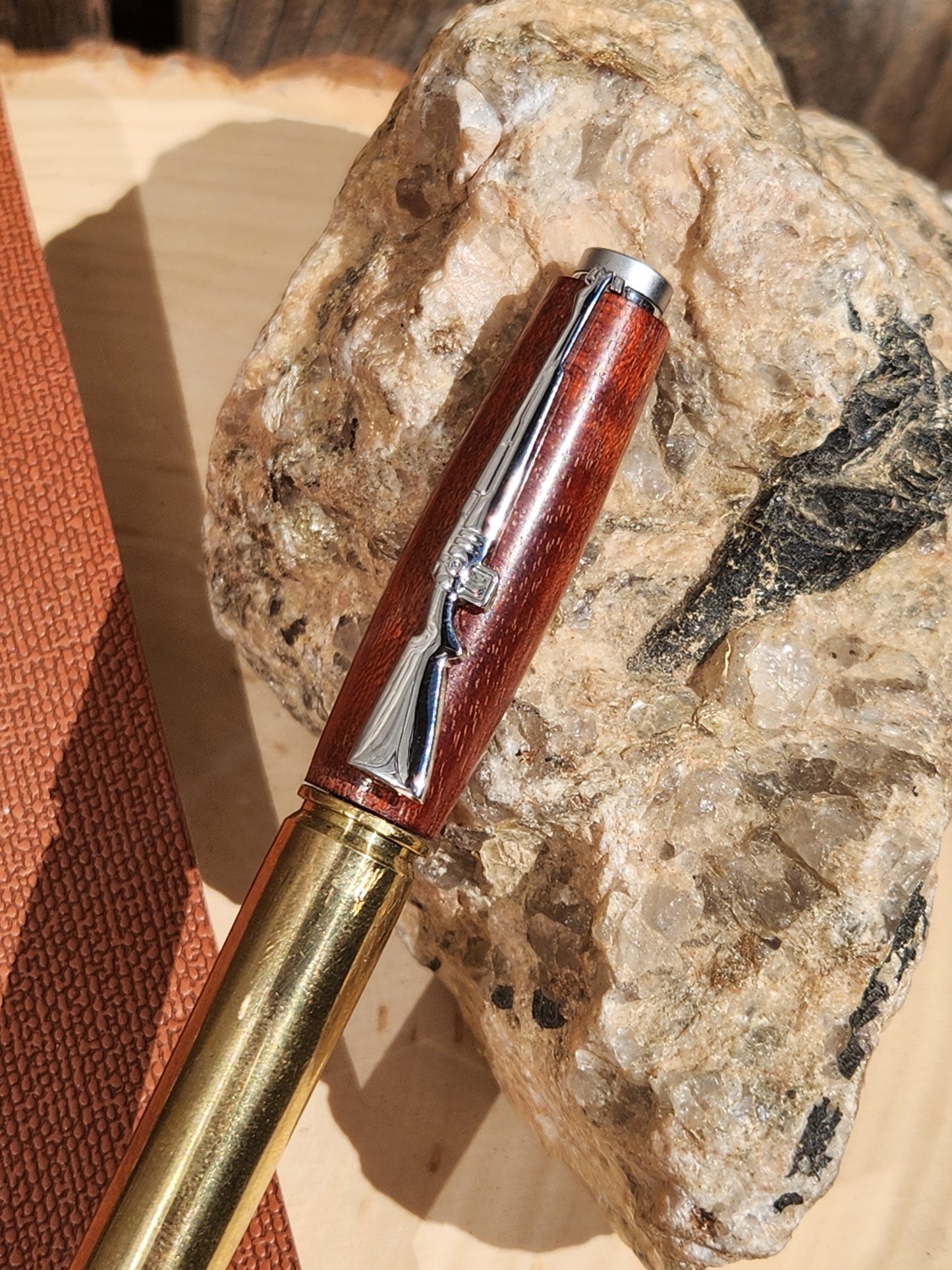 30.06 & Bobinga Wood Modified Twist Pen