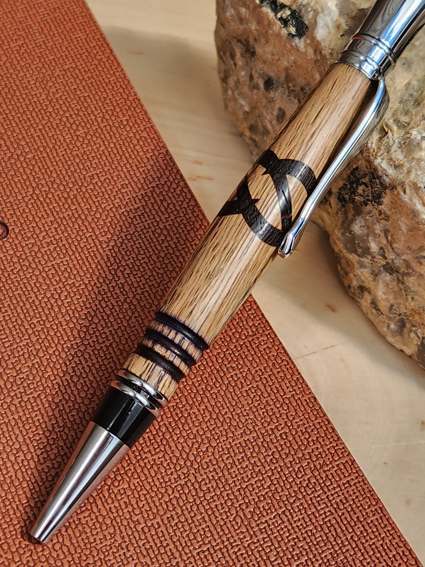 Oak & Ebony Executive Twist Pen