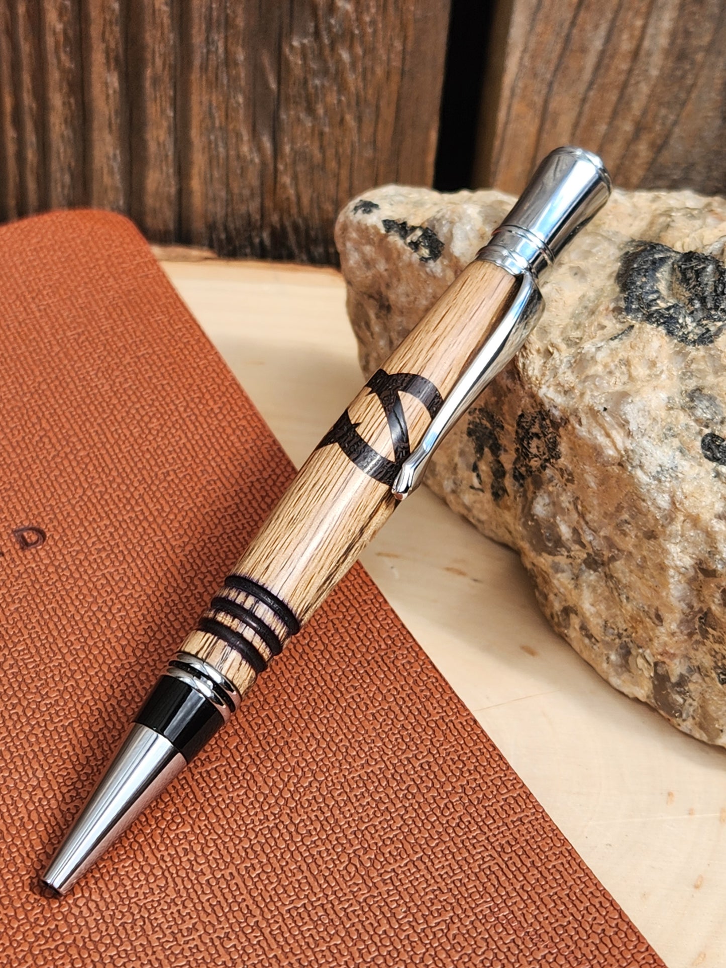 Oak & Ebony Executive Twist Pen