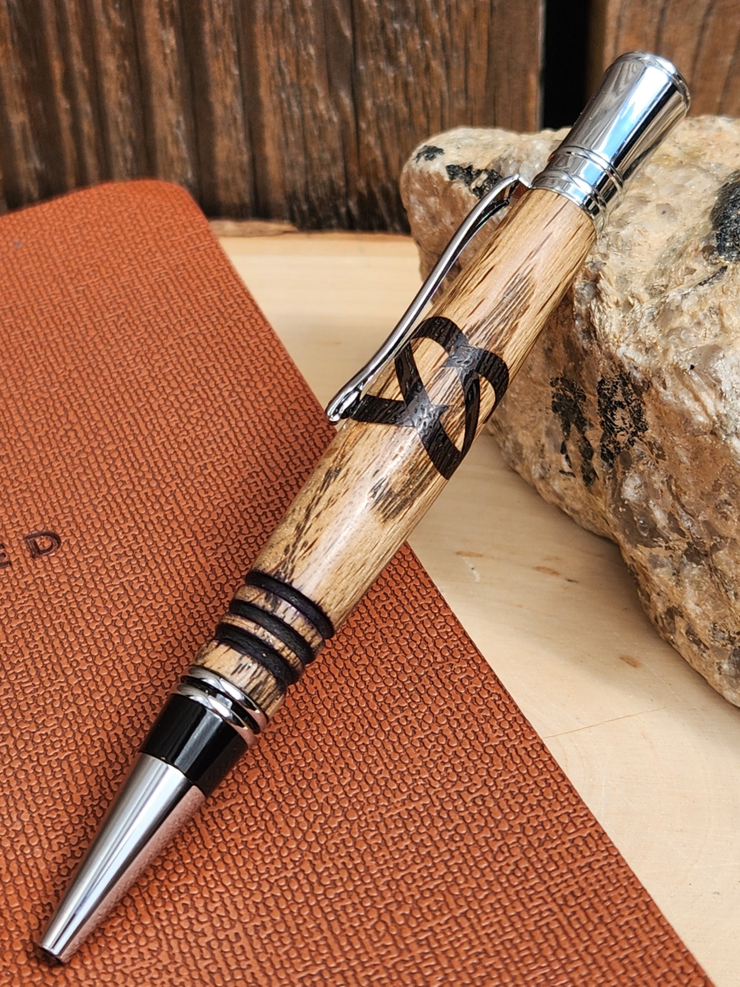 Oak & Ebony Executive Twist Pen