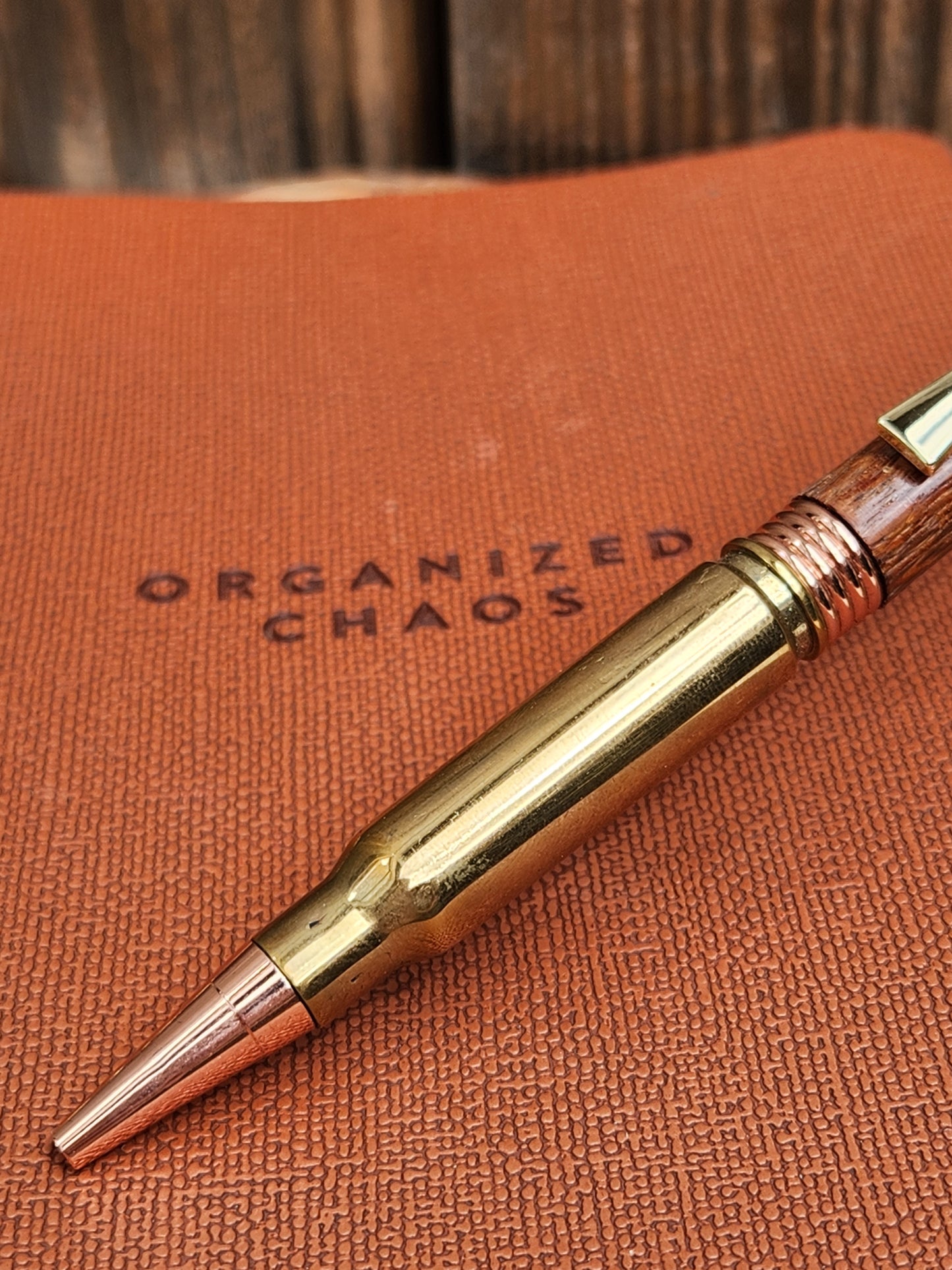 Leopard Wood & .308 Streamline Twist Pen
