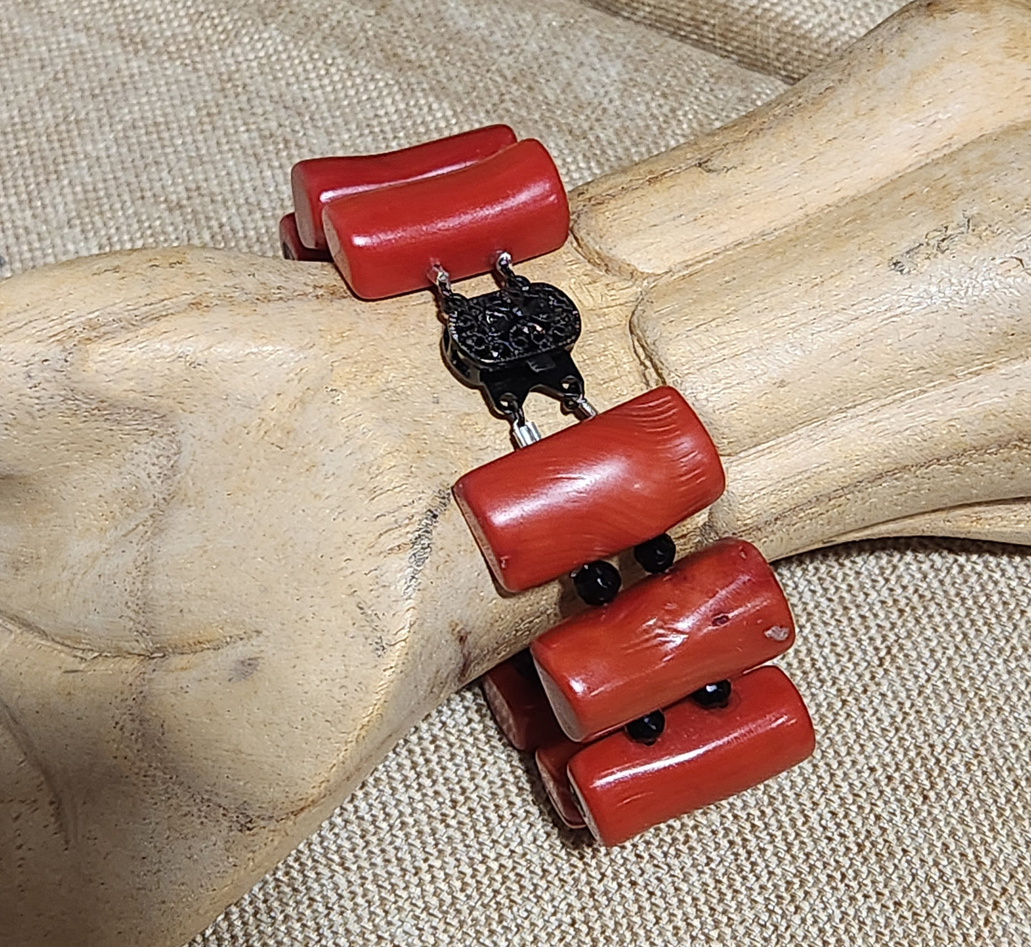 Bamboo Coral Bracelet