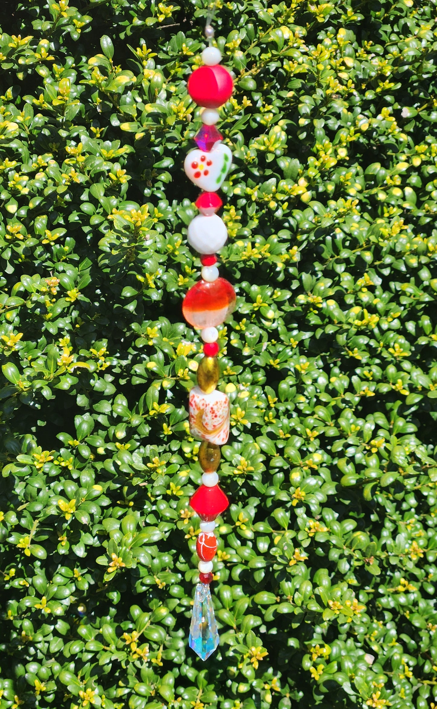 Red & Gold Suncatcher