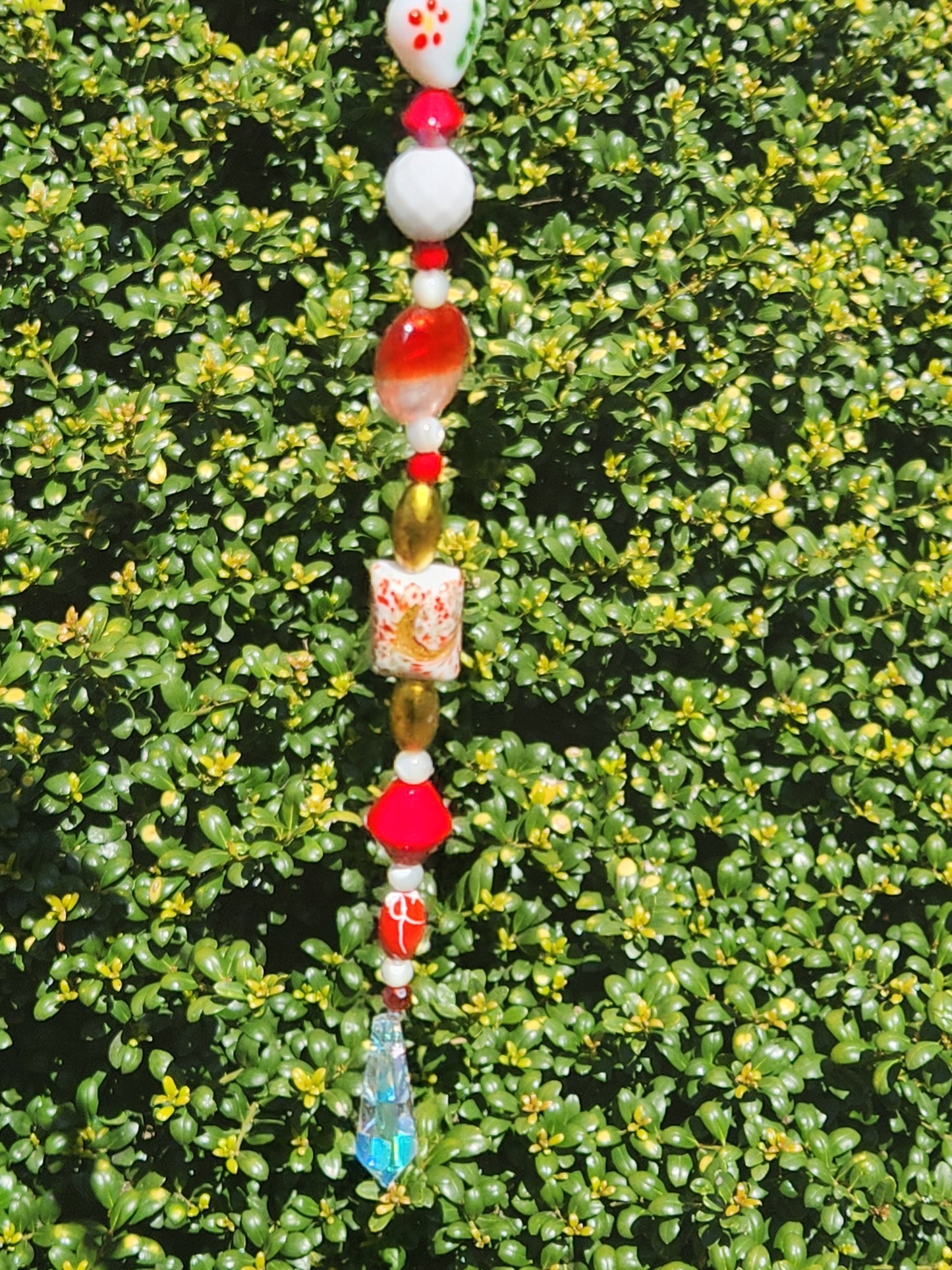 Red & Gold Suncatcher