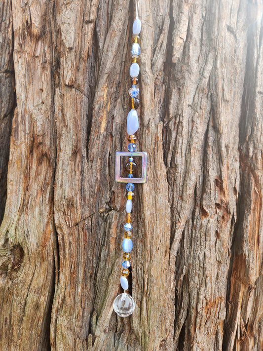 Lilac & Bronze Suncatcher