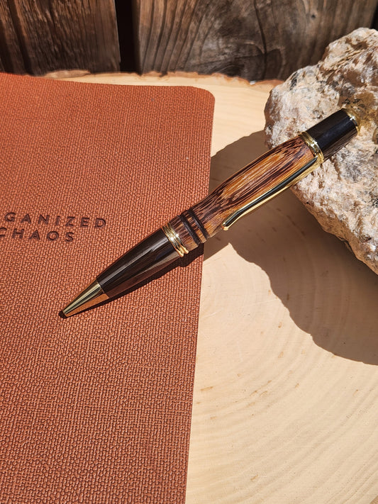 Zebra Wood Gatsby Grande Twist Pen