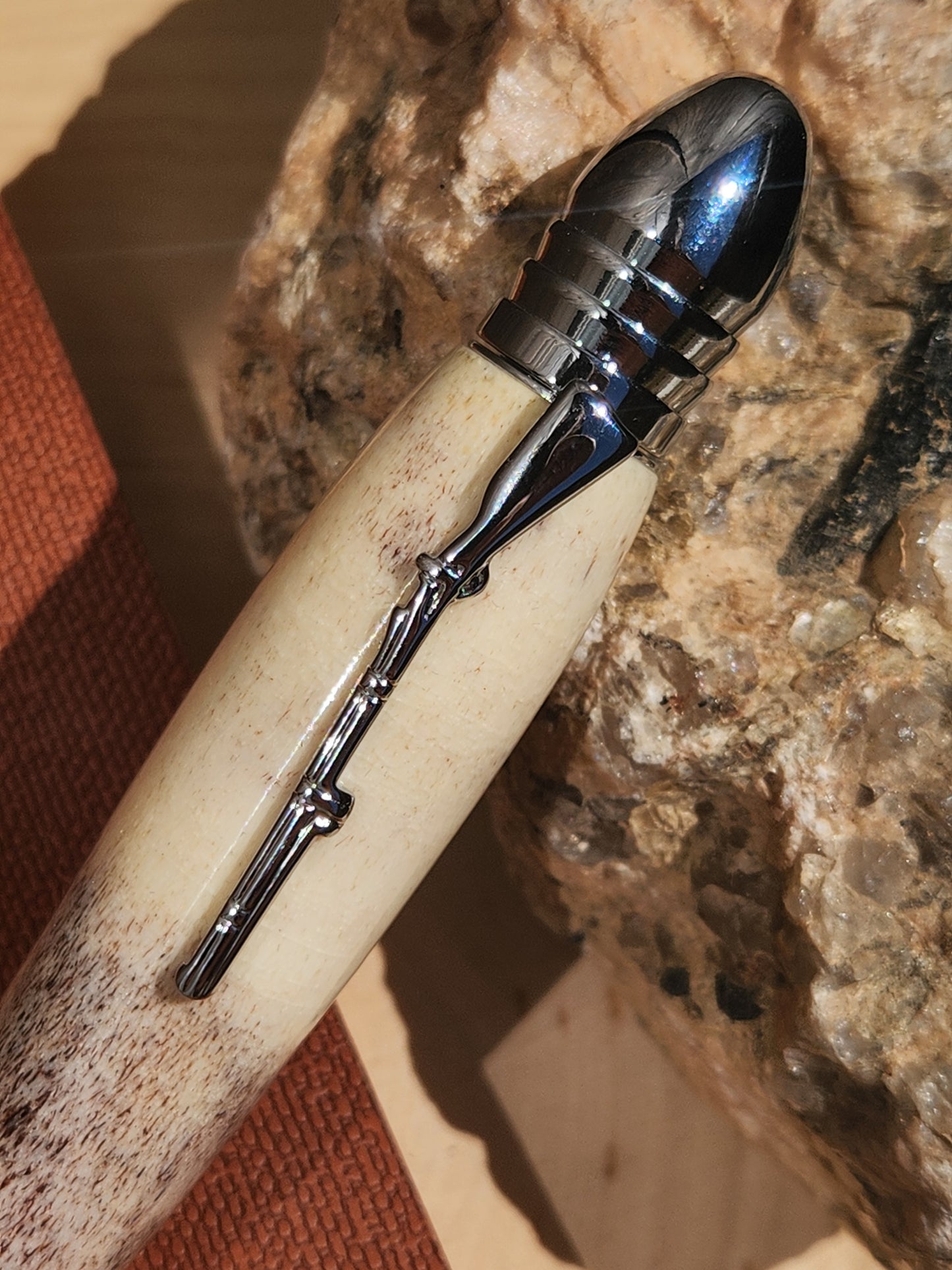 Civil War Antler Twist Pen