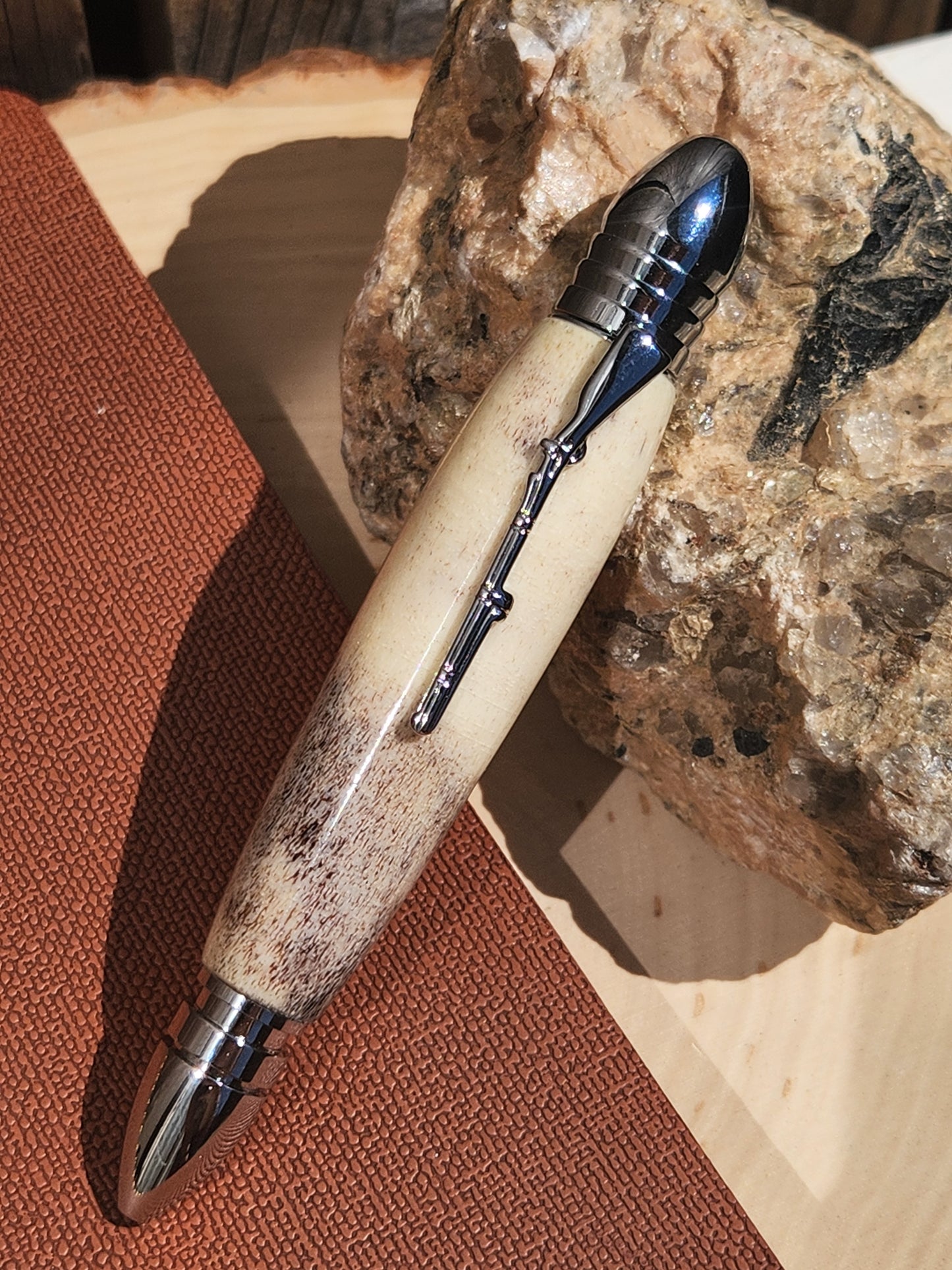 Civil War Antler Twist Pen
