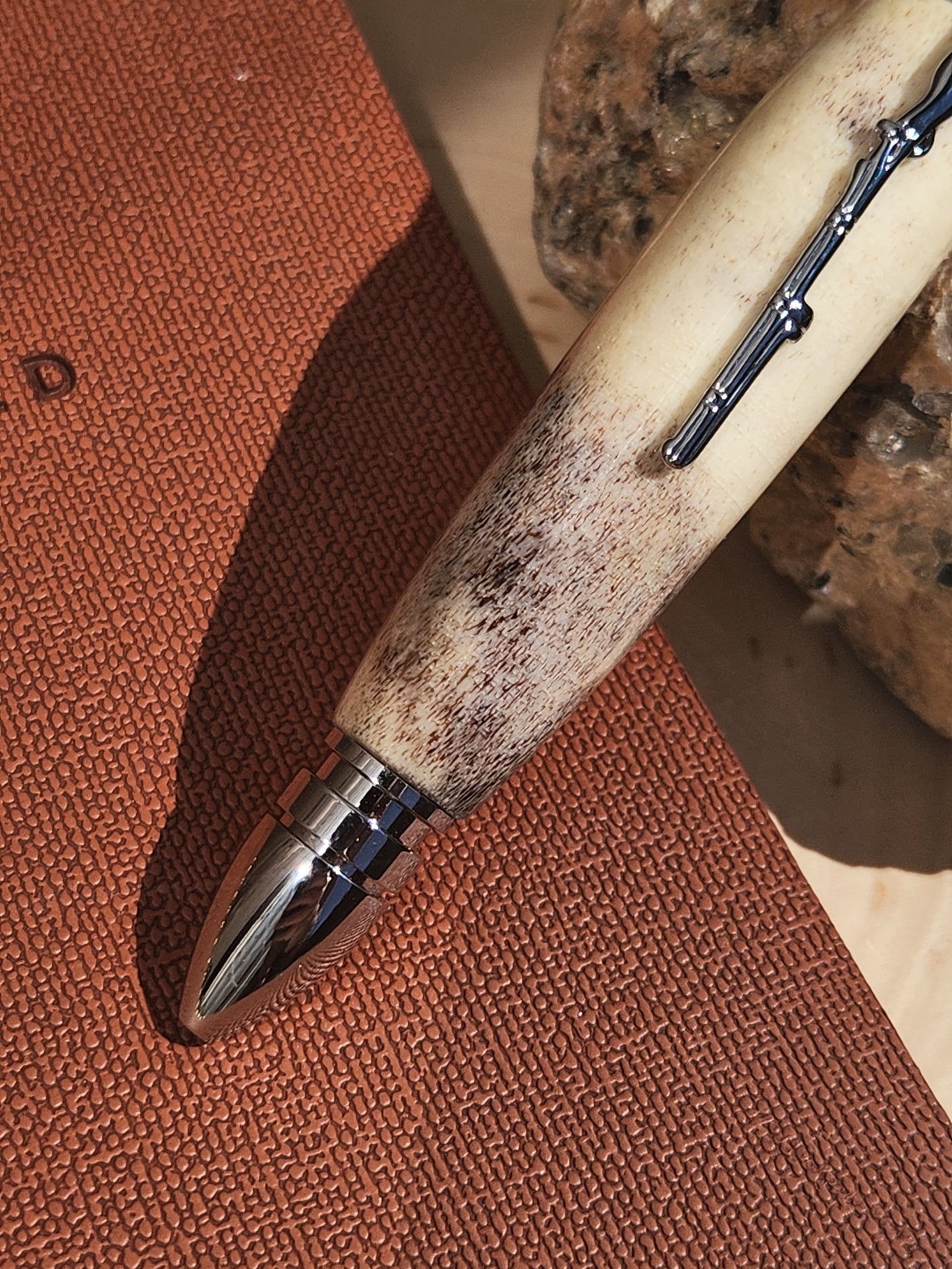 Civil War Antler Twist Pen
