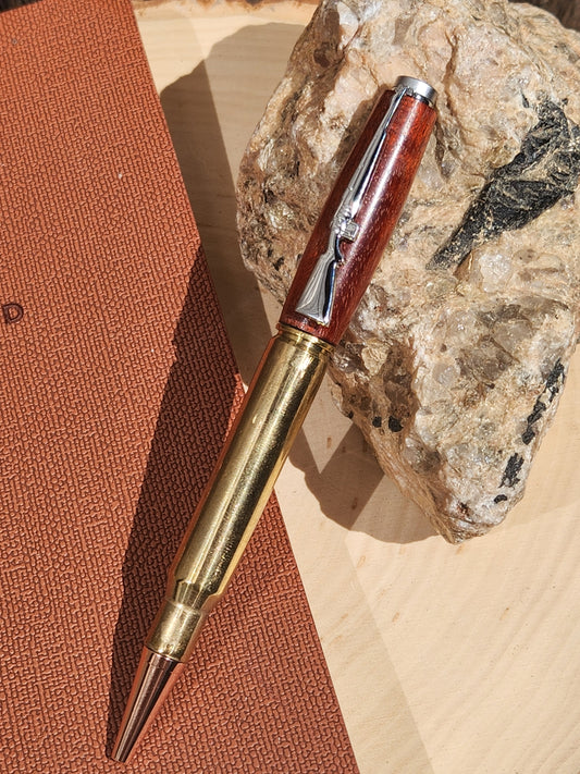 30.06 & Bobinga Wood Modified Twist Pen