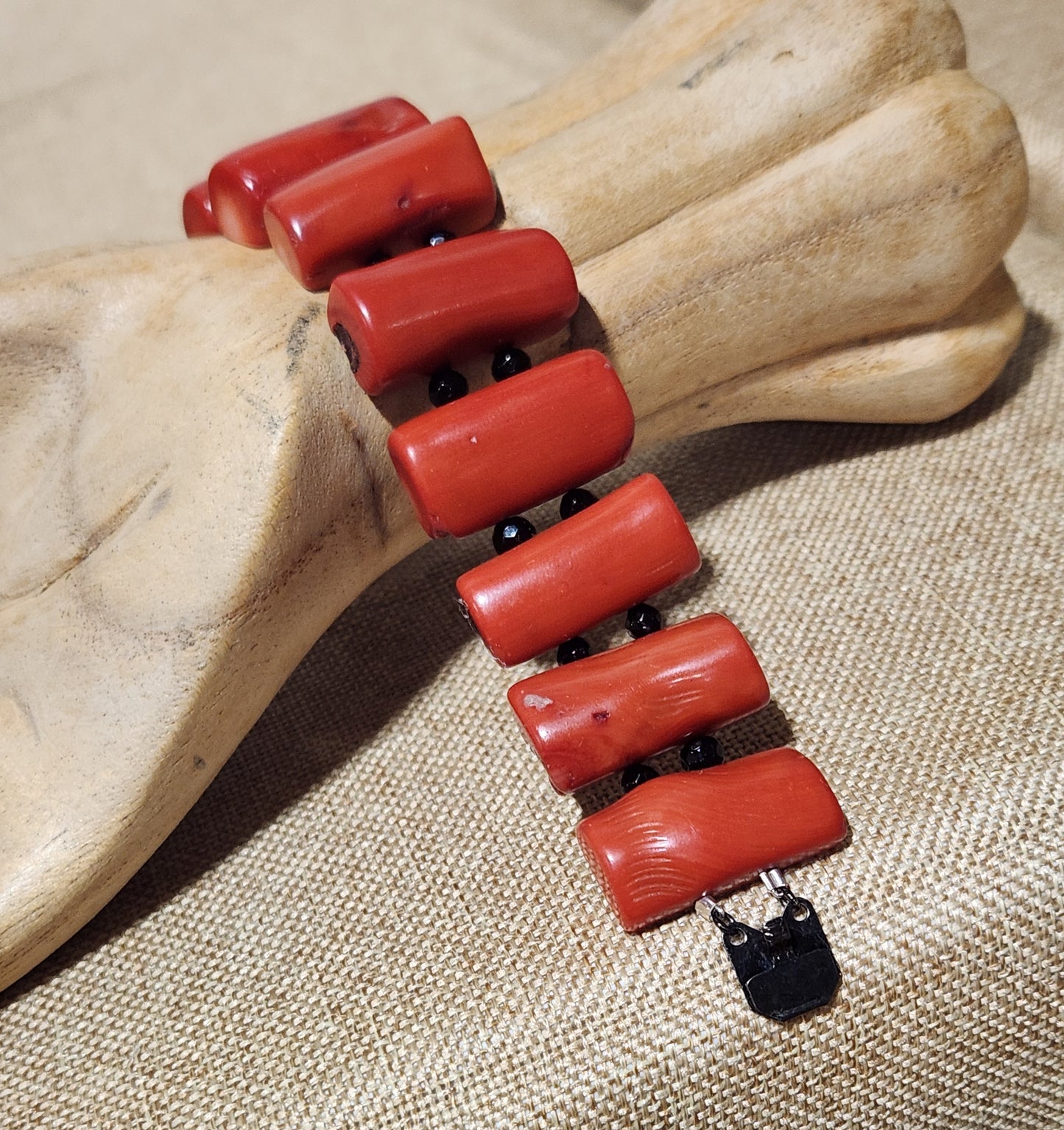 Bamboo Coral Bracelet