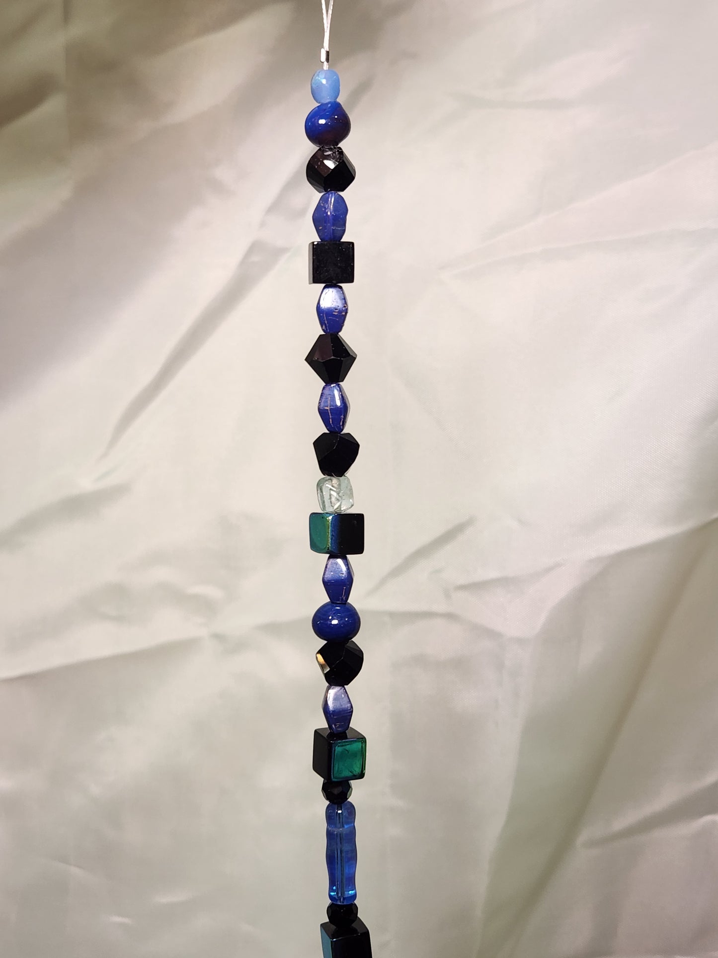 Black & Blue Aurora Borealis Suncatcher