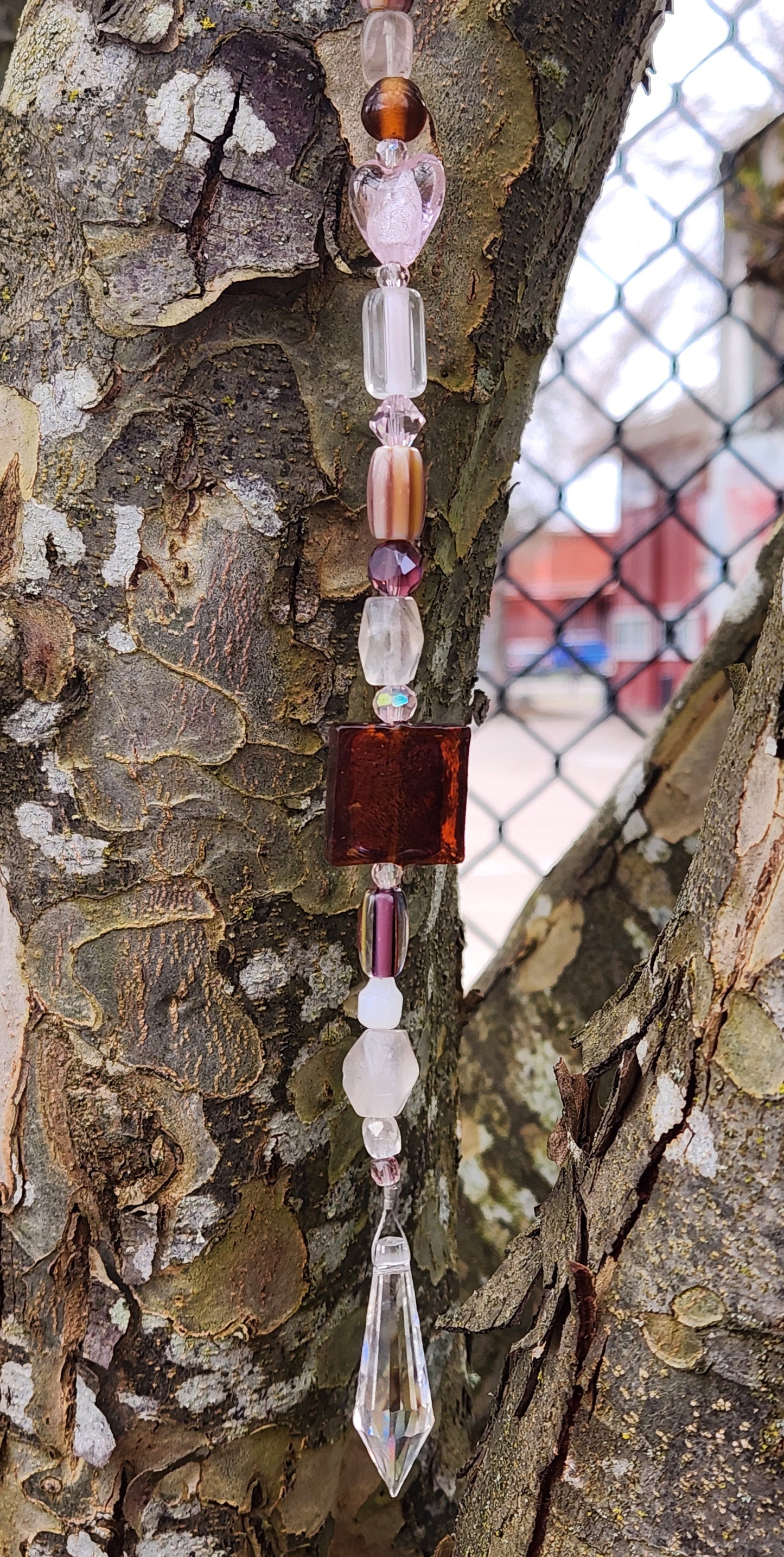 Dark Mauve Suncatcher