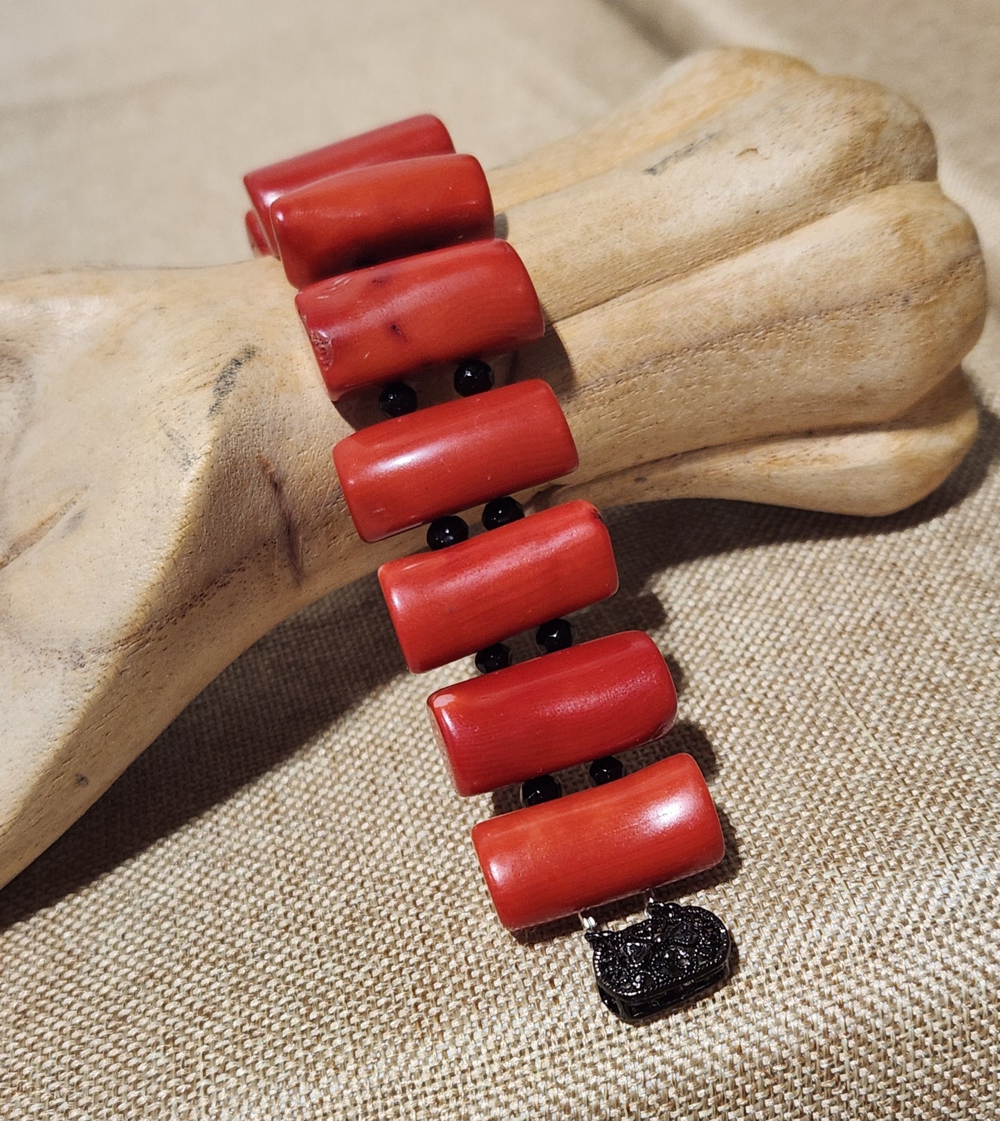 Bamboo Coral Bracelet
