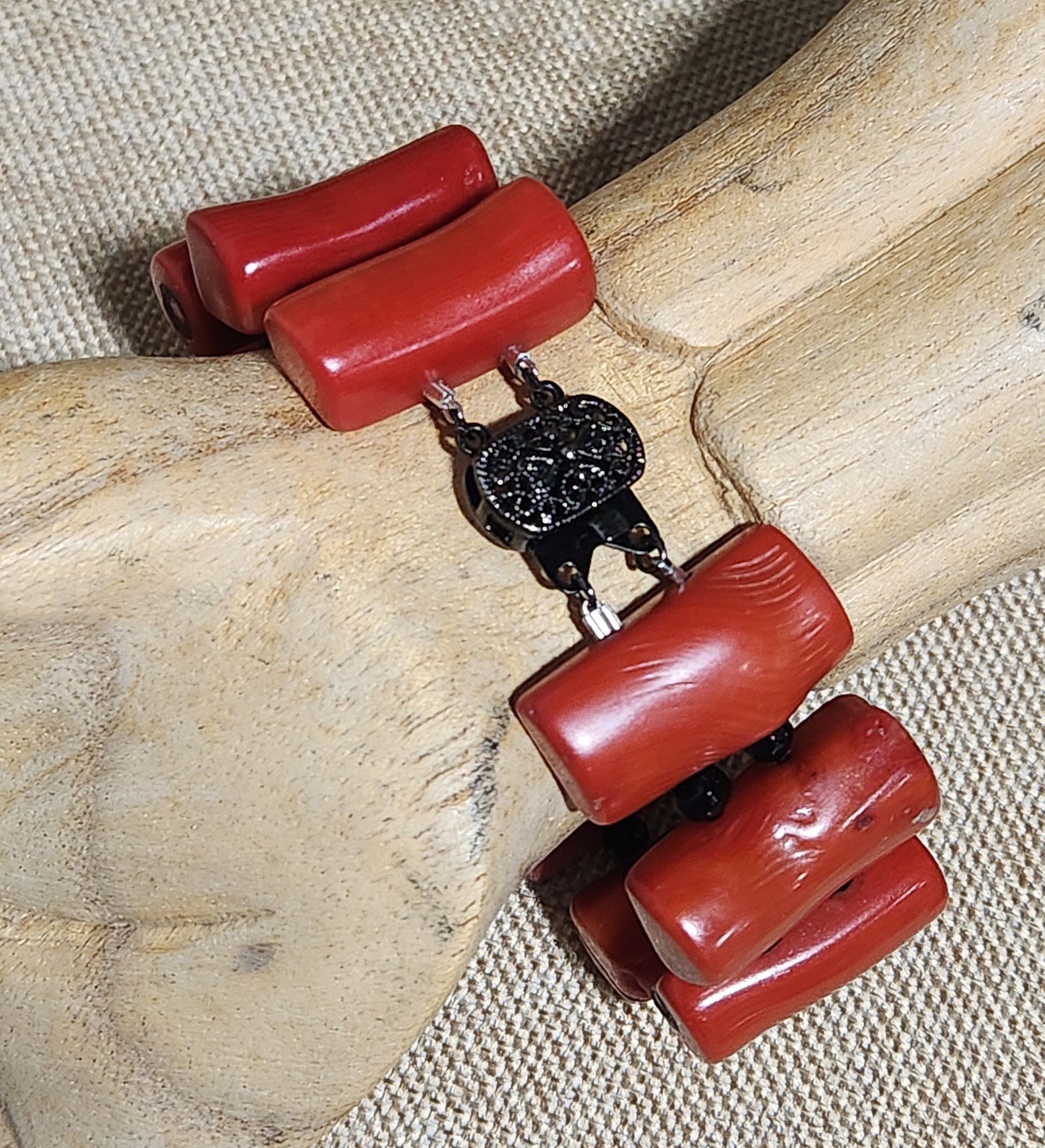 Bamboo Coral Bracelet