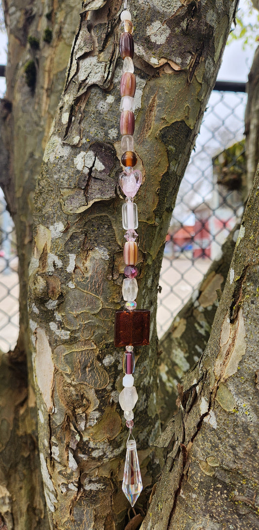 Dark Mauve Suncatcher
